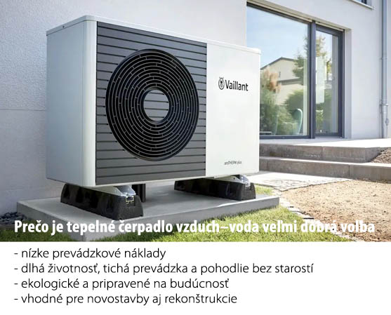 Tepelné čerpadlo vzduch-voda