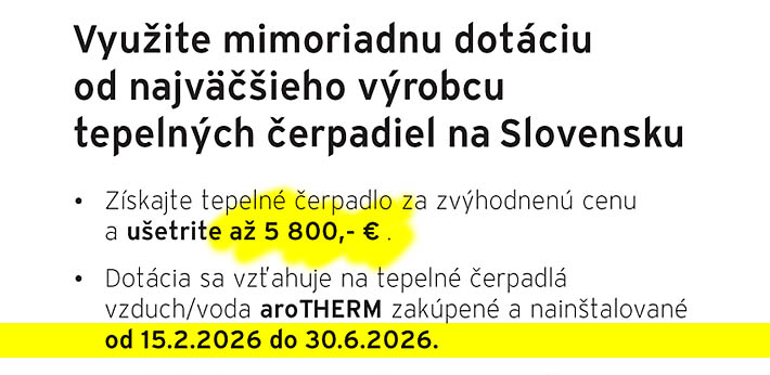 Fotovoltaika a tepelné čerpadlo