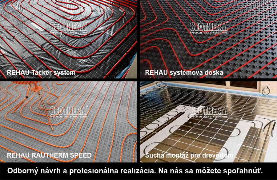 Možnosti podlahového kúrenia