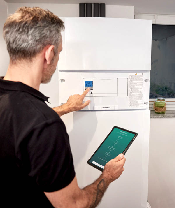 Tepelné čerpadlo spustenie