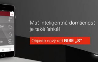 Inteligentné tepelné čerpadlo NIBE S