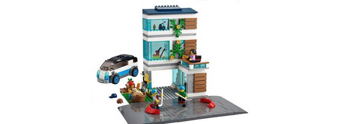 Lego moderny dom