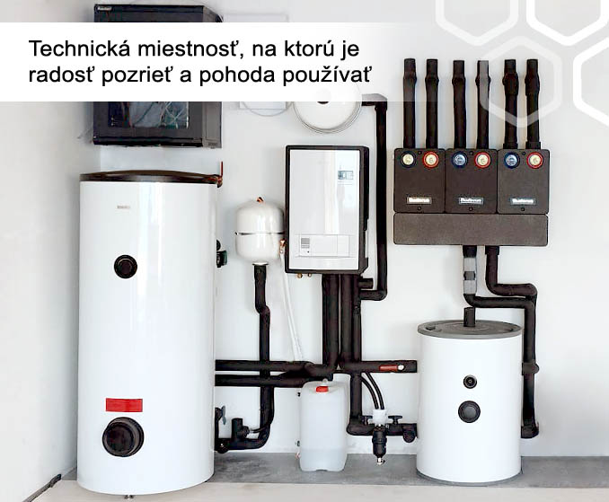 Tepelné čerpadlo – technická miestnosť Tepelné čerpadlo - technická miestnosť