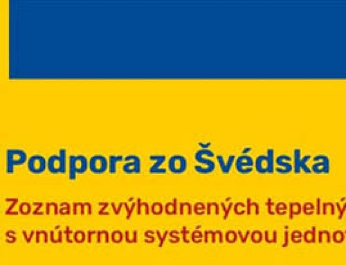 Tepelné čerpadlá NIBE – zvýhodnená cena