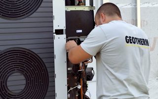 Tepelné čerpadlo vzduch-voda montáž