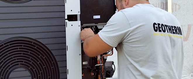 Tepelné čerpadlo vzduch-voda montáž