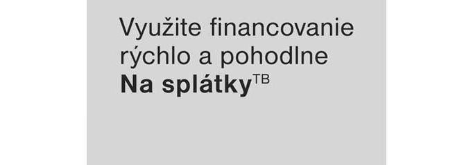 Tepelné čerpadlo na splátky