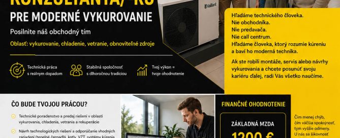 Pracovná ponuka Technický konzultant